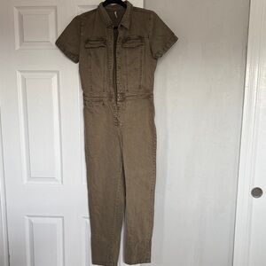 Khaki Women's Jumpsuit